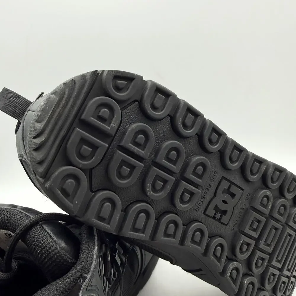 DC Shoes Men’s Anvil High-Top Work Boot — Black